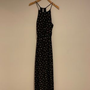 *NEVER WORN* floor length flower dress